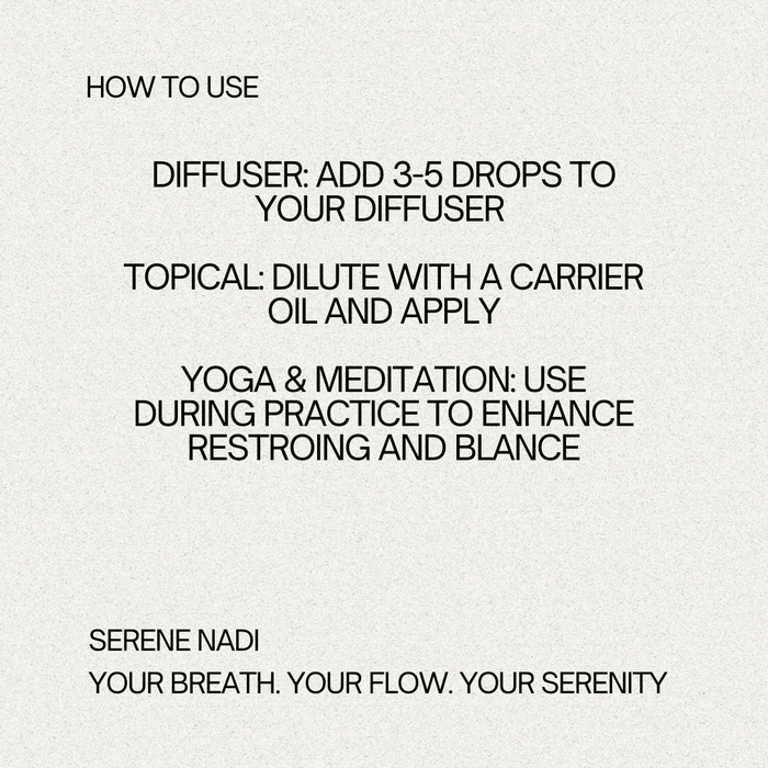 Serene Nadi Forest Revive – Refresh & Clarify Essential Oil Blend - Serene Nadi