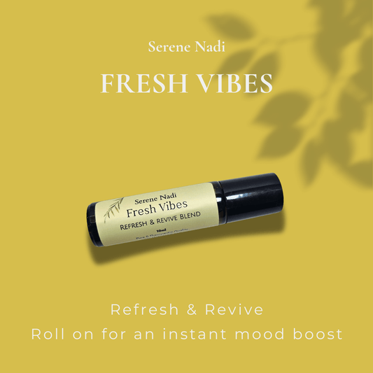 Serene Nadi Fresh Vibes – Refresh & Revive Aromatherapy Roll - On - Serene Nadi