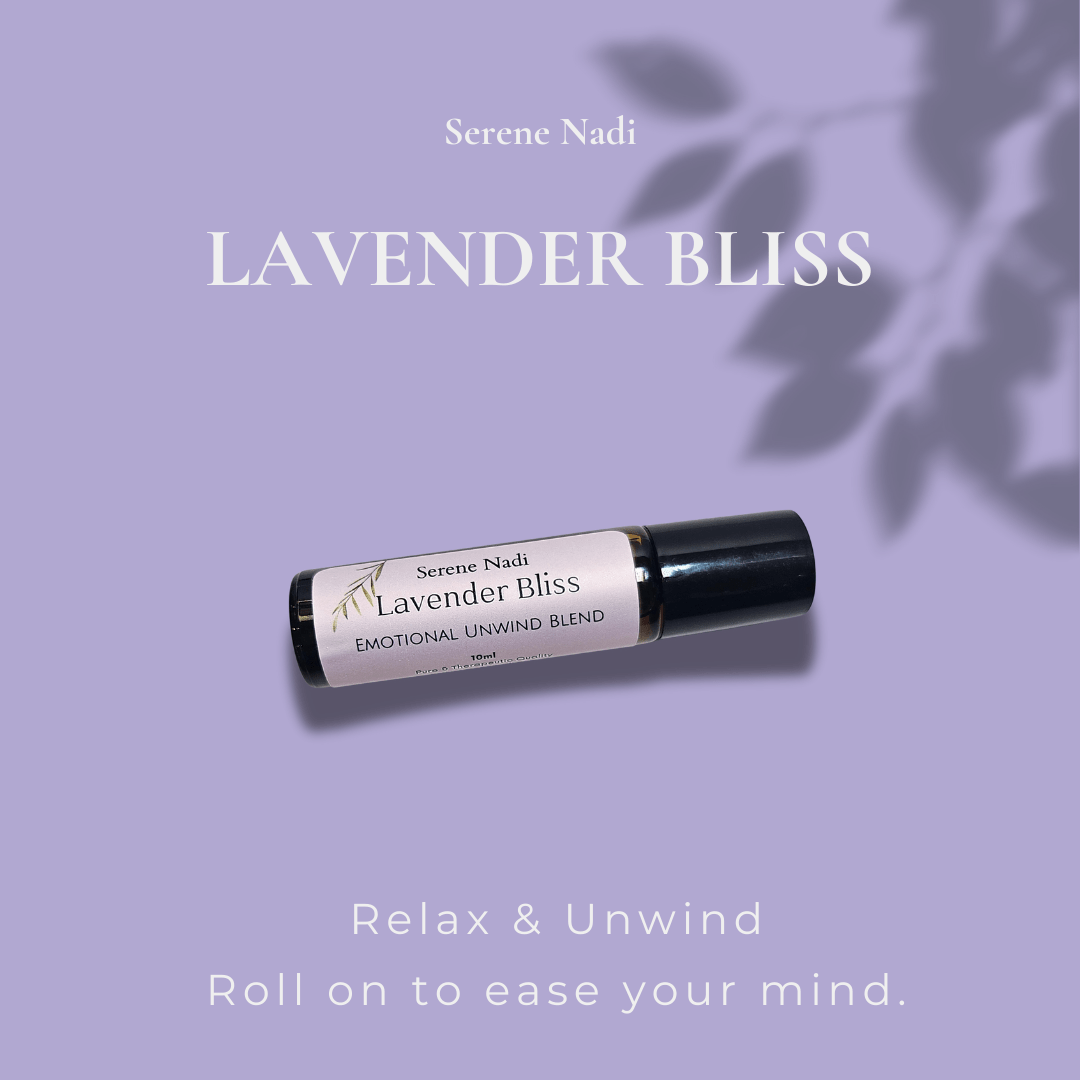 Serene Nadi Lavender Bliss – Relax & Unwind Aromatherapy Roll - On - Serene Nadi