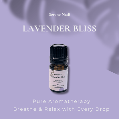 Serene Nadi Lavender Bliss – Relax & Unwind Essential Oil Blend - Serene Nadi