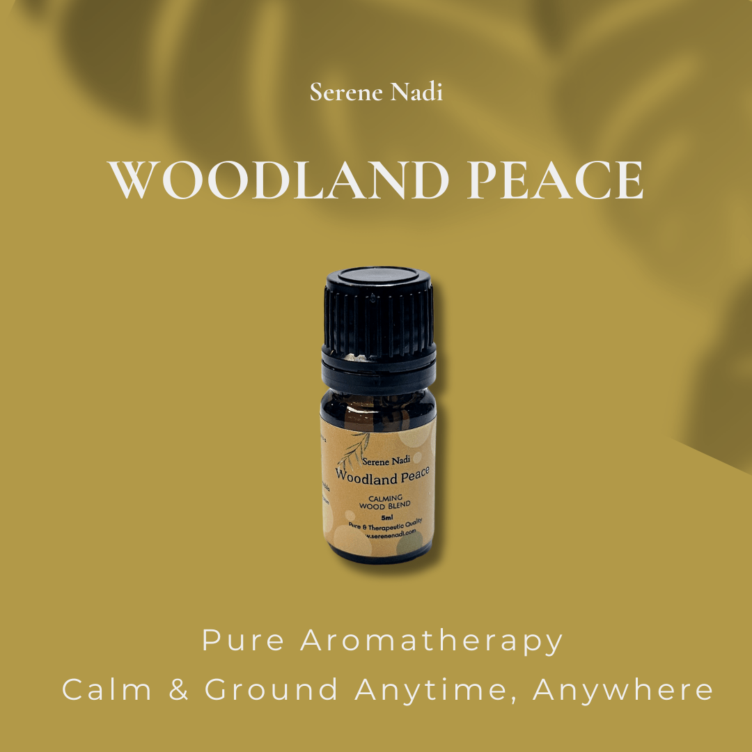 Serene Nadi Woodland Peace – Calm & Ground Essential Oil Blend - Serene Nadi